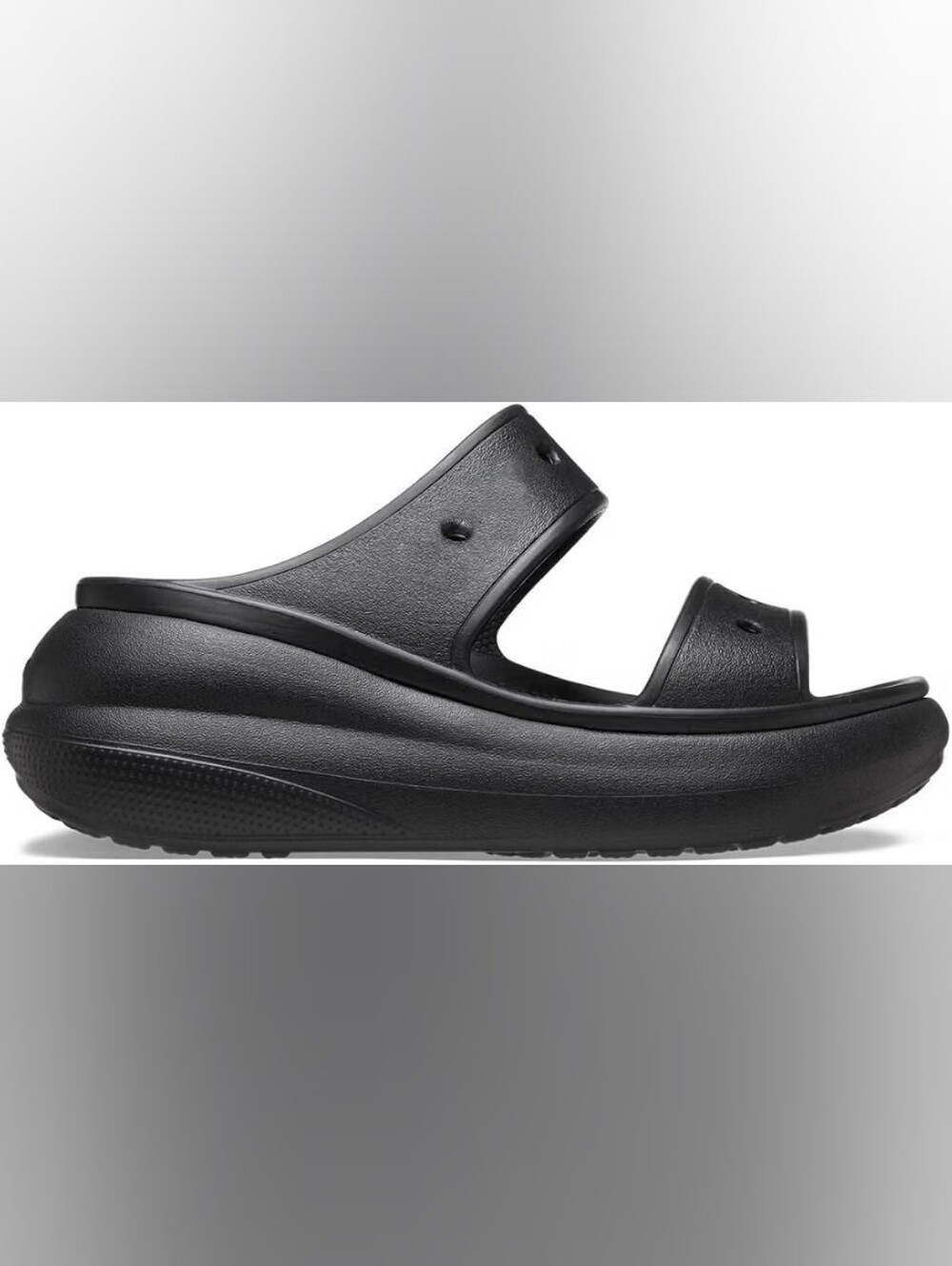 Crocs unisex-adult Classic Crush Sandals | Platform Sandals Wedge Sandal 8